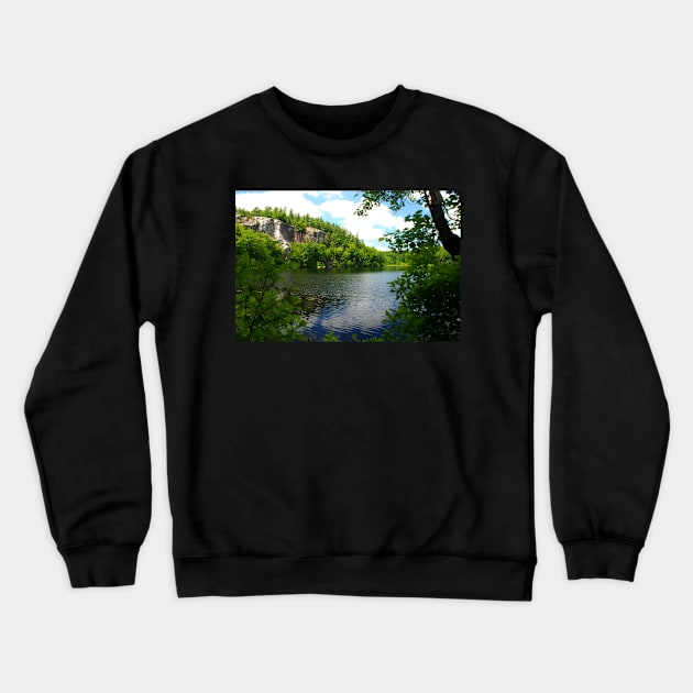 Stonehouse Pond Crewneck Sweatshirt by RichardGibb